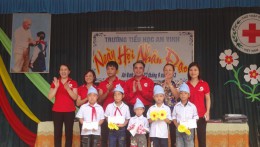 Trường Tiểu học An Vinh tổ chức “Ngày hội nhân đạo”