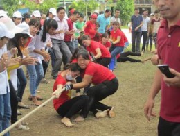 ĐTN xã An Đồng tổ chức hoạt động giao lưu thể thao chào mừng kỷ niệm 34 năm ngày Nhà giáo Việt Nam