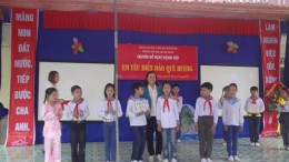 Trường Tiểu học Quỳnh Trang thực hiện chuyên đề "Em yêu biển đảo quê hương”