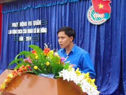 Tuổi trẻ xã An Đồng tổ chức ra quân hoạt động lao động XHCN chung tay xây dựng nông thôn mới