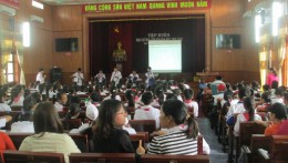 Quỳnh Phụ mở lớp tập huấn công tác Đội năm học 2014 - 2015