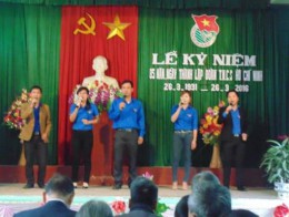 Đoàn thanh niên xã An Mỹ tổ chức Lễ kỷ niệm 85 năm ngày thành lập Đoàn thanh niên cộng sản Hồ Chí Minh ( 26/3/1931 – 26/3/2016 )