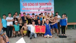 Huyện đoàn Quỳnh Phụ tổ chức giải bóng đá thanh niên cấp huyện