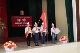 Liên đội trường THCS An Thái tổ chức đại hội Liên đội với nhiều sắc màu