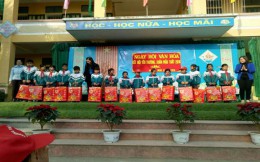 Liên đội Tiểu học An Khê tổ chức chương trình ngoại khóa Mừng Đảng, mừng Xuân