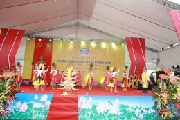 Tiểu học Quỳnh Minh tham gia Lễ kỷ niệm 60 năm ngày thành lập xã