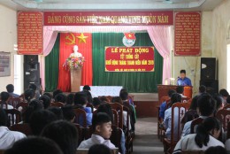 Đoàn TNCS Hồ Chí Minh -  UB Hội LHTN xã Quỳnh Hội tổ chức ra quân khởi động tháng Thanh niên năm 2019.