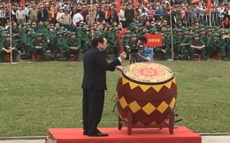 Huyện Quỳnh Phụ tổ chức thành công lễ giao nhận quân năm 2019.