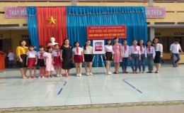 Trường TH & THCS Quỳnh Hưng tổ chức hội thi "Giới thiệu, kể chuyện sách"