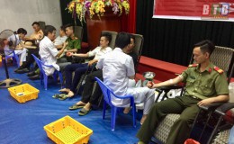 Quỳnh Phụ: Thu nhận 164 đơn vị máu trong ngày hội hiến máu tình nguyện