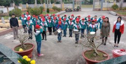 Tiểu học An Đồng tổ chức các hoạt động thiết thực chào mừng 76 năm ngày thành lập QĐND Việt Nam