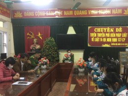 Liên đội TH Quỳnh Hội tổ chức chuyên đề tuyên truyền Luật số 14/2017/QH14 và Nghị định số 137/2020/NĐ - CP