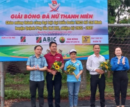 Huyện Đoàn Quỳnh Phụ tổ chức thành công giải bóng đá nữ thanh niên năm 2022
