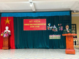 Liên đội Tiểu học An Vinh kỷ niệm ngày thành lập Quân đội nhân dân Việt Nam