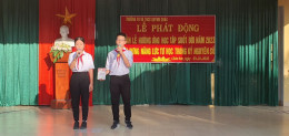 Liên Đội Trường TH&THCS Quỳnh Châu tổ chức lễ phát động  "Tuần lễ hưởng ứng học tập suốt đời năm 2023"  với chủ đề  "|Xây dựng năng lực tự học trong kỷ nguyên số"