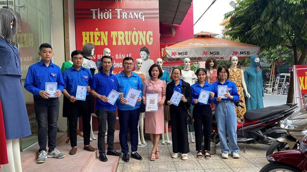 Đoàn thị trấn Quỳnh Côi phát động phong trào “Tuổi trẻ Quỳnh Phụ tiên phong chuyển đổi số”