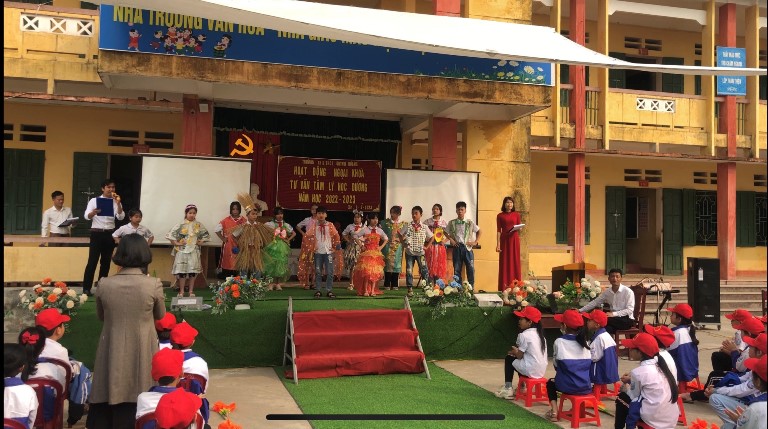 Liên đội trường Tiểu học & THCS Quỳnh Hoàng tổ chức “Tư vấn tâm lý học đường”