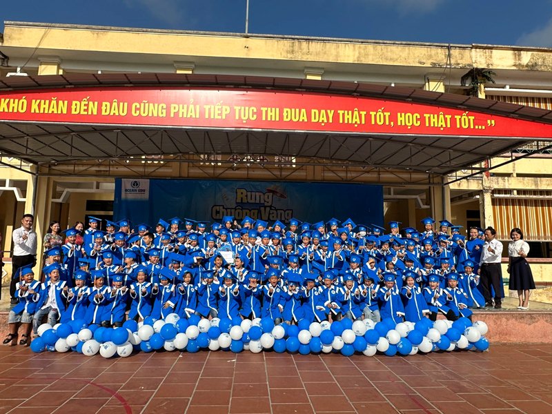 SÂN CHƠI RUNG CHUÔNG VÀNG TIẾNG ANH LẦN 2 Trường Tiểu học Quỳnh Hải